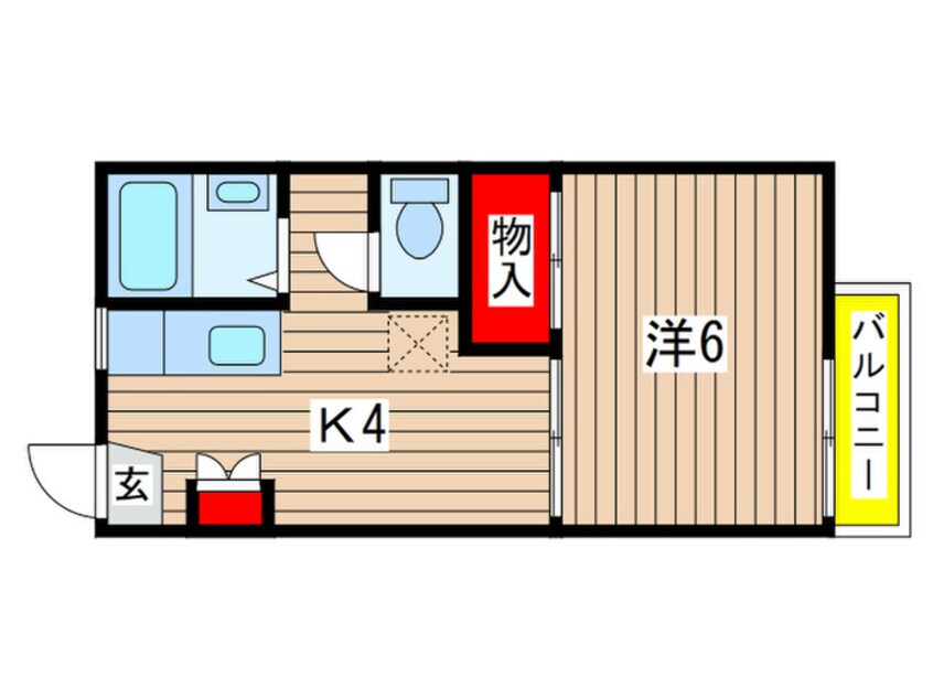 間取図 コーポみやま