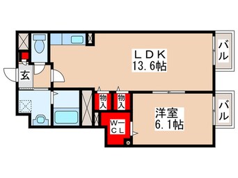 間取図 アドシ－ル幸