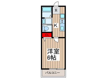 間取図 Espacio芝A