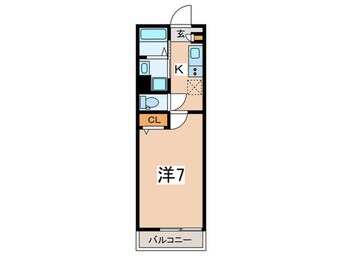 間取図 アムール白楽