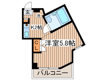 間取図 ラ・セリ－ヌ壱番館