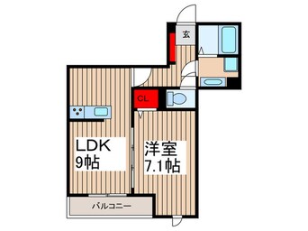 間取図 エクセリア上鷺宮Ⅱ