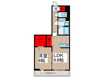 間取図 エクセリア上鷺宮Ⅱ