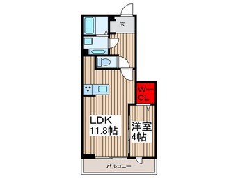 間取図 エクセリア上鷺宮Ⅰ