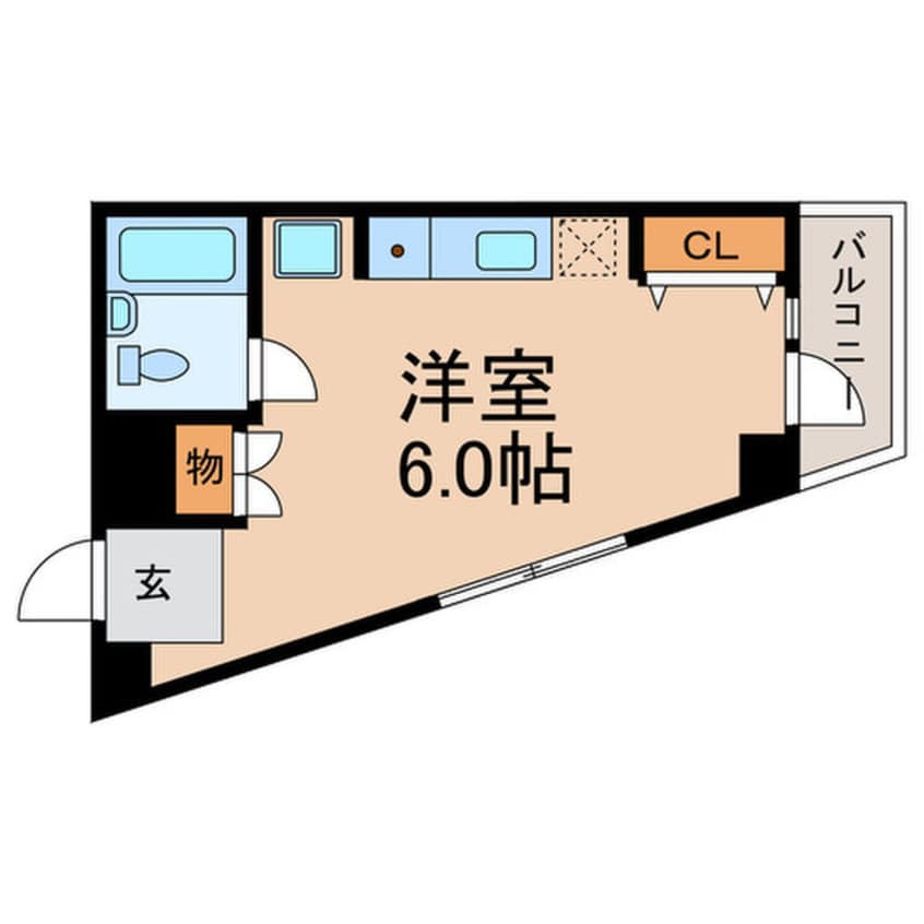 間取図 ラ・メゾンＭ２