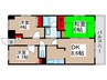 アコール新松戸 3DKの間取り
