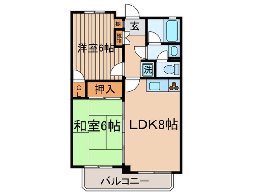 間取図 サンコート