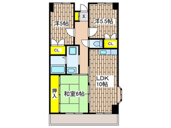 間取図 湘南カ－ムライズ