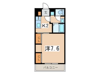 間取図 ﾘﾌﾞﾘ・相模大野Ⅱ