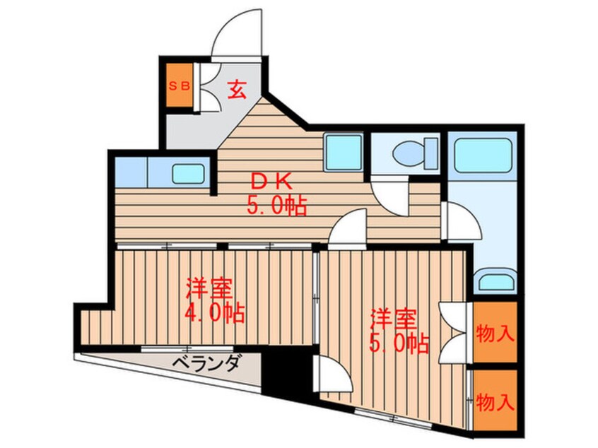 間取図 吉田ビル