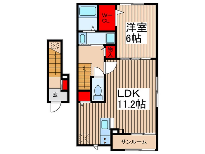 間取図 プラウド　シティ　南大塚　Ｆ