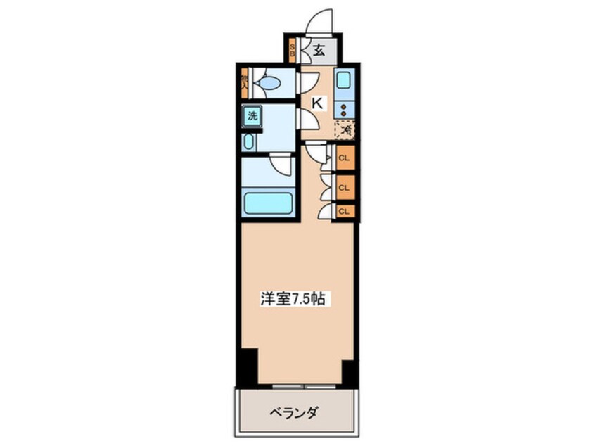 間取図 ルーブル池袋弐番館