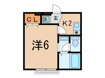 間取図 リリ－学芸大学
