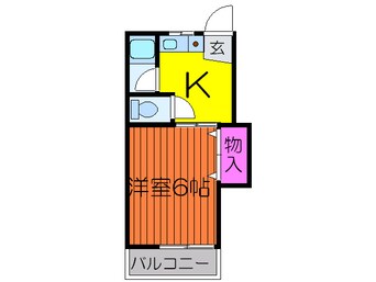 間取図 ヴィラ白樺