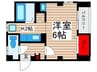 ｱ-ﾊﾞﾝﾗｲﾌ 1Kの間取り