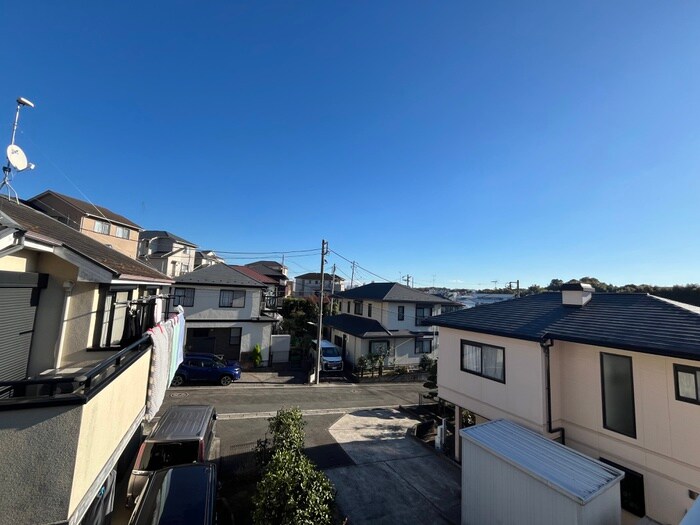 室内からの展望 ミナトハイツ第1