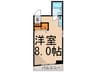 ビュ－ハイツ小柴 1Rの間取り
