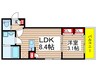 仮)KLEIS新高島平 1LDKの間取り