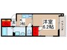 グリーンテラスＶ 1Kの間取り