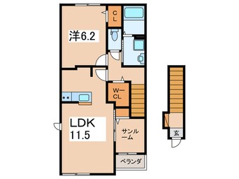 間取図 ティグラージュ