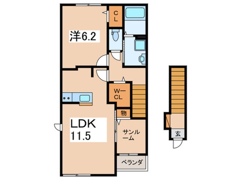 間取図 ティグラージュ
