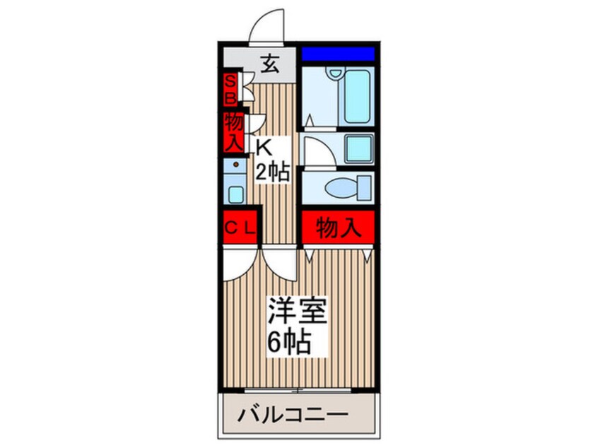 間取図 クレセントくすのき台