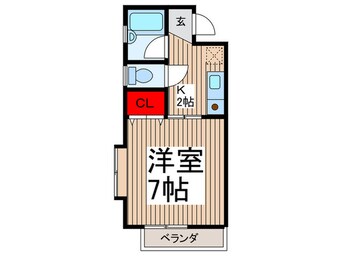 間取図 エクセレントつくし