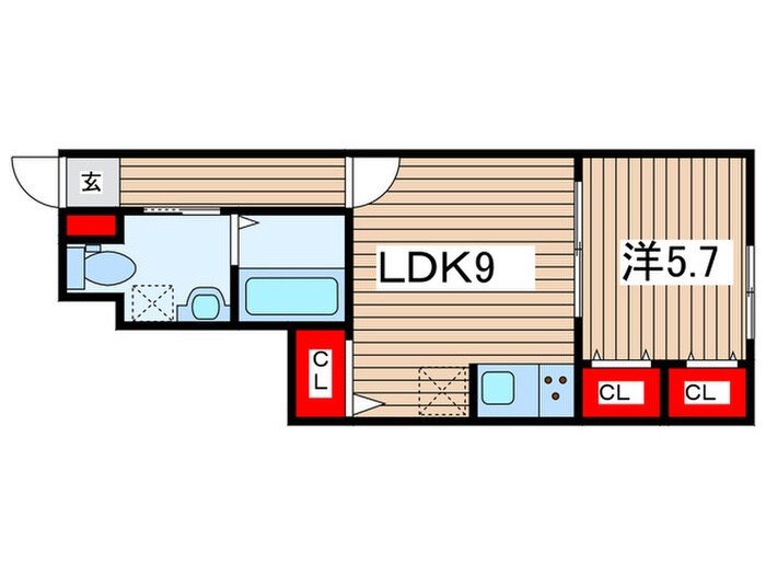 間取り図 シュシュ宮崎町