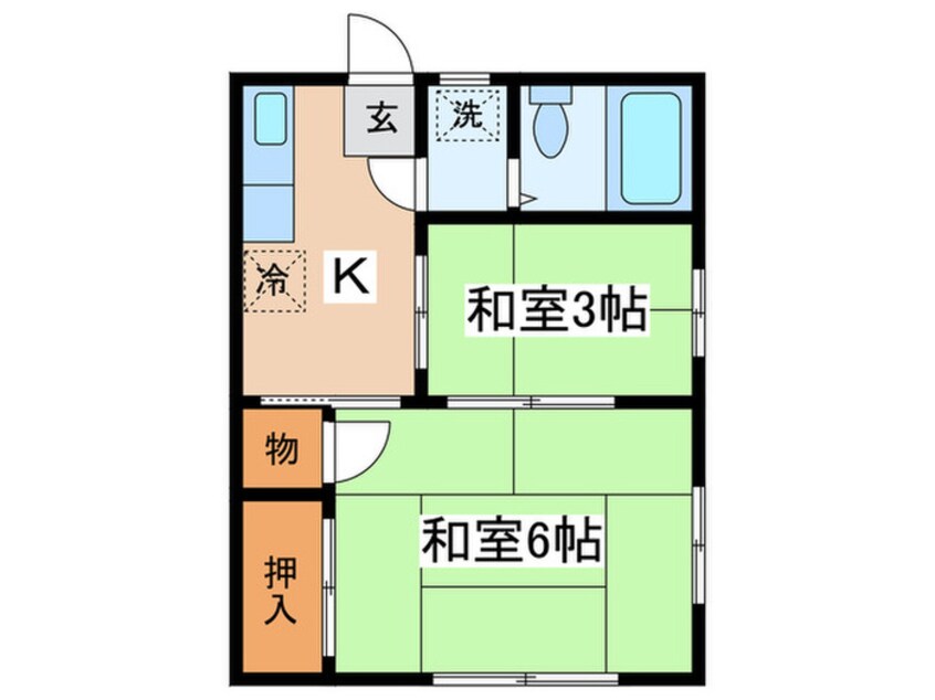 間取図 ベルクタール新横浜