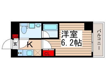 間取図 クレヴィスタ綾瀬(608)