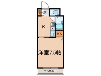 間取図 アパ－トメント　カヤ