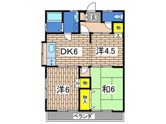 間取図 増田ハイツ