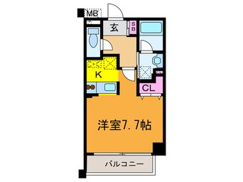 間取図 ブランシュ－ル平和台