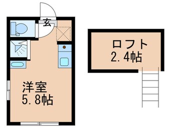 間取図 新宿VILLA