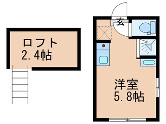 間取図 新宿VILLA