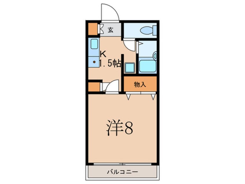 間取図 Ｕ－ＭＹＭＥ（１Ｆ）