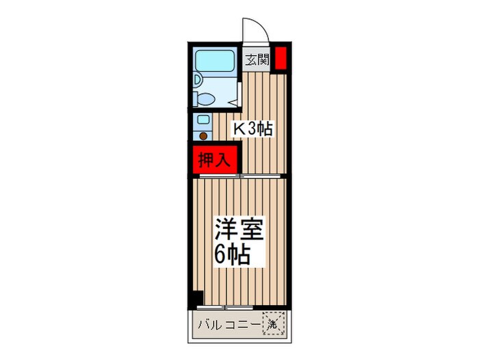 間取り図 ＥＭＥＲＡＬＤ　ＭＡＮＳＩＯＮ