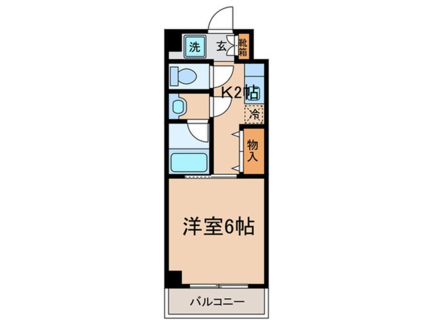 間取図 ベルメゾン
