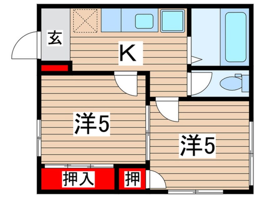 間取図 NexusCourt西千葉