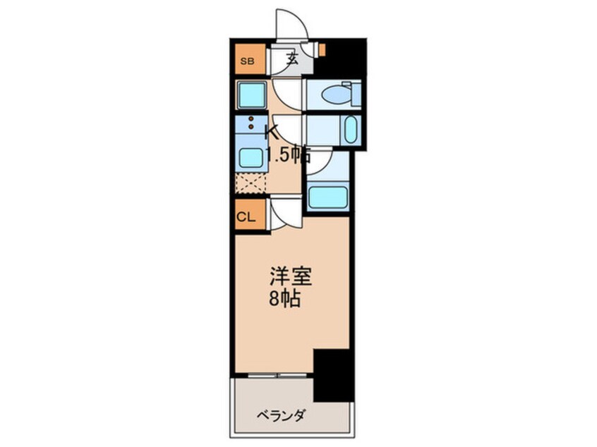 間取図 スプランディッド新横浜