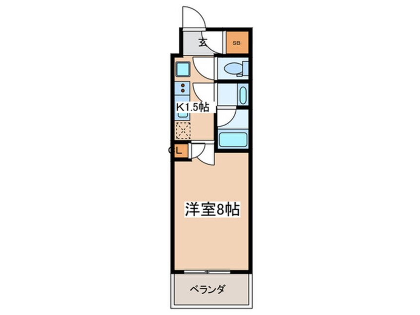 間取図 スプランディッド新横浜