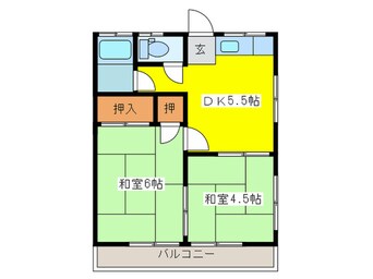 間取図 ハイツ加藤