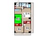 モリサンビル 3LDKの間取り