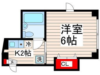 間取図 アイムタウン南葛西