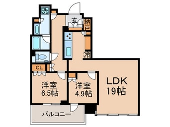 間取図 ブランズタワー豊洲(3227)