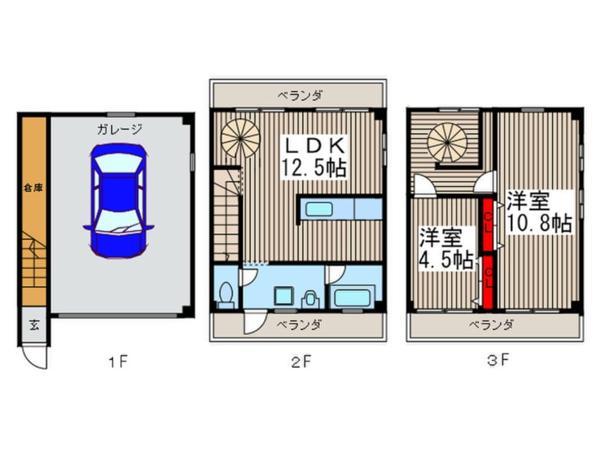 間取図 ワイアンドエステラス