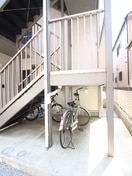 駐輪場 オバタハイツＦ