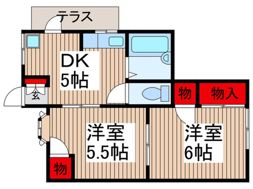 間取図 ＹＤＫハイツ