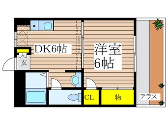 間取図 ハイツマノ