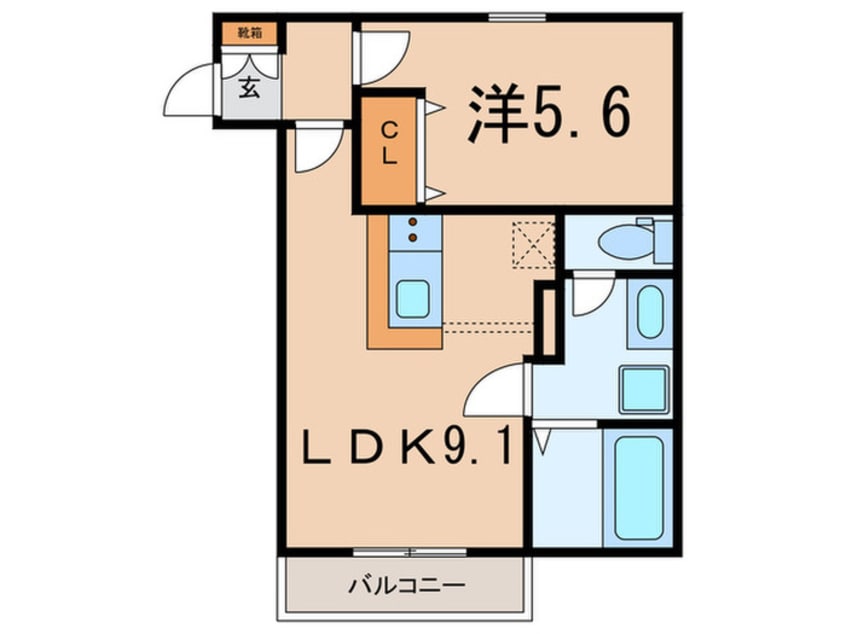 間取図 Casa　de　Theresia